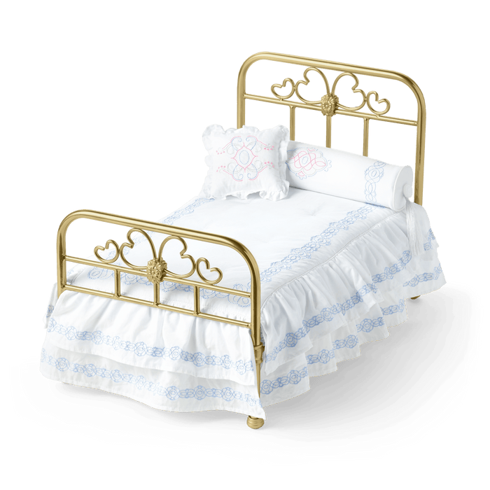 Rebecca’s™ Bed & Bedding for 18-inch Dolls (Historical Characters) K3