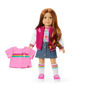 Truly Me™ 18-inch Doll #103 with wavy red hair T8