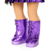 February Amethyst Bliss Outfit for 18-inch Dolls K7