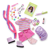 Long Hair Looks™ by Truly Me™ 18-inch Doll #135 & hair accessories L0