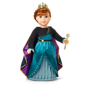 Disney Frozen Queen Anna Outfit & Accessories for 18-inch Dolls by American Girl® E0