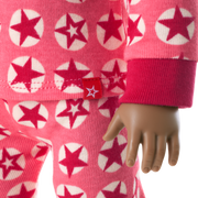 American Girl® x Hanna Andersson Berry Bright Stars Pajamas for 18-inch Dolls B2