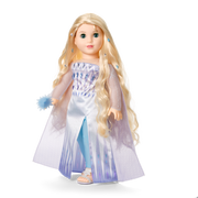 Disney Frozen Snow Queen Elsa Outfit & Accessories for 18-inch Dolls by American Girl® S2