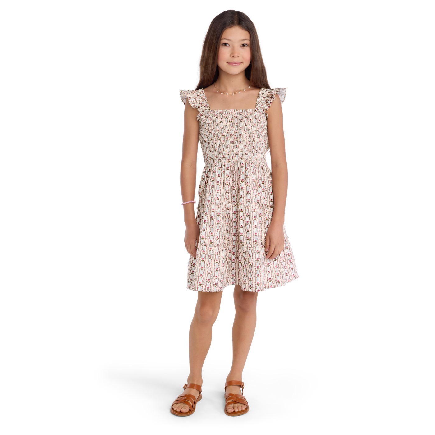 American Girl® x Hill House Home Tiny Ellie Nap Dress for Girls (Felicity™ Print) Q3