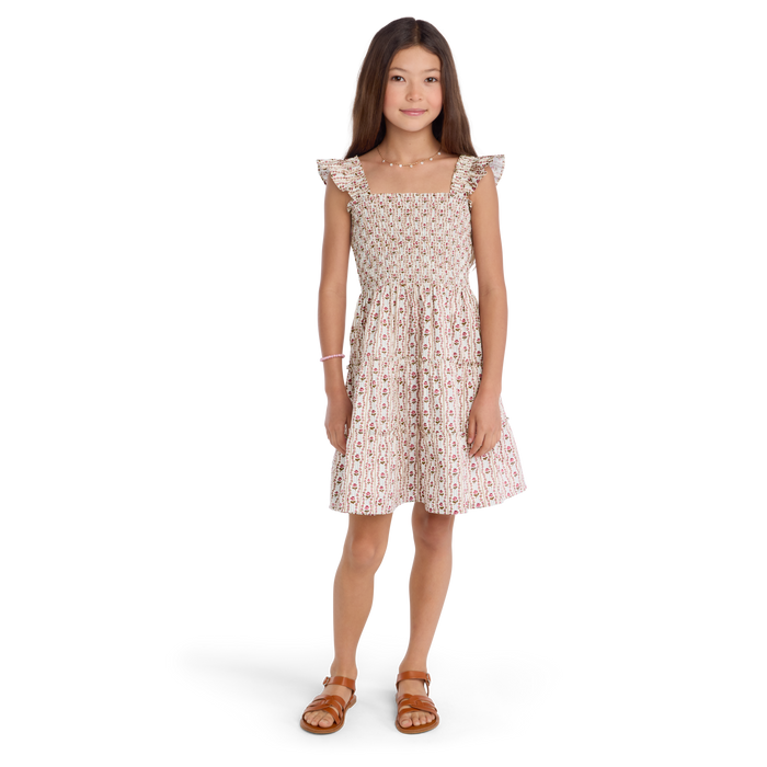 American Girl® x Hill House Home Tiny Ellie Nap Dress for Girls (Felicity™ Print) Q3