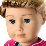 Truly Me™ 18-inch Doll #104 with straight caramel hair E6