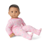 Bitty Baby® Doll #5 with dark-brown hair in Pastel Pink K5