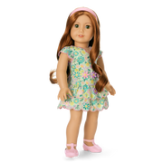 Pastel Petals Dress for 18-inch Dolls K5