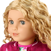 Truly Me™ 18-inch Doll #115 with curly blonde hair C2