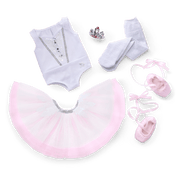 My First Ballet Recital Costume for 18-inch Dolls K9