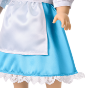 American Girl® Disney Princess Belle Blue Dress, Mrs. Potts, Chip & Accessories for 18-inch Dolls M1