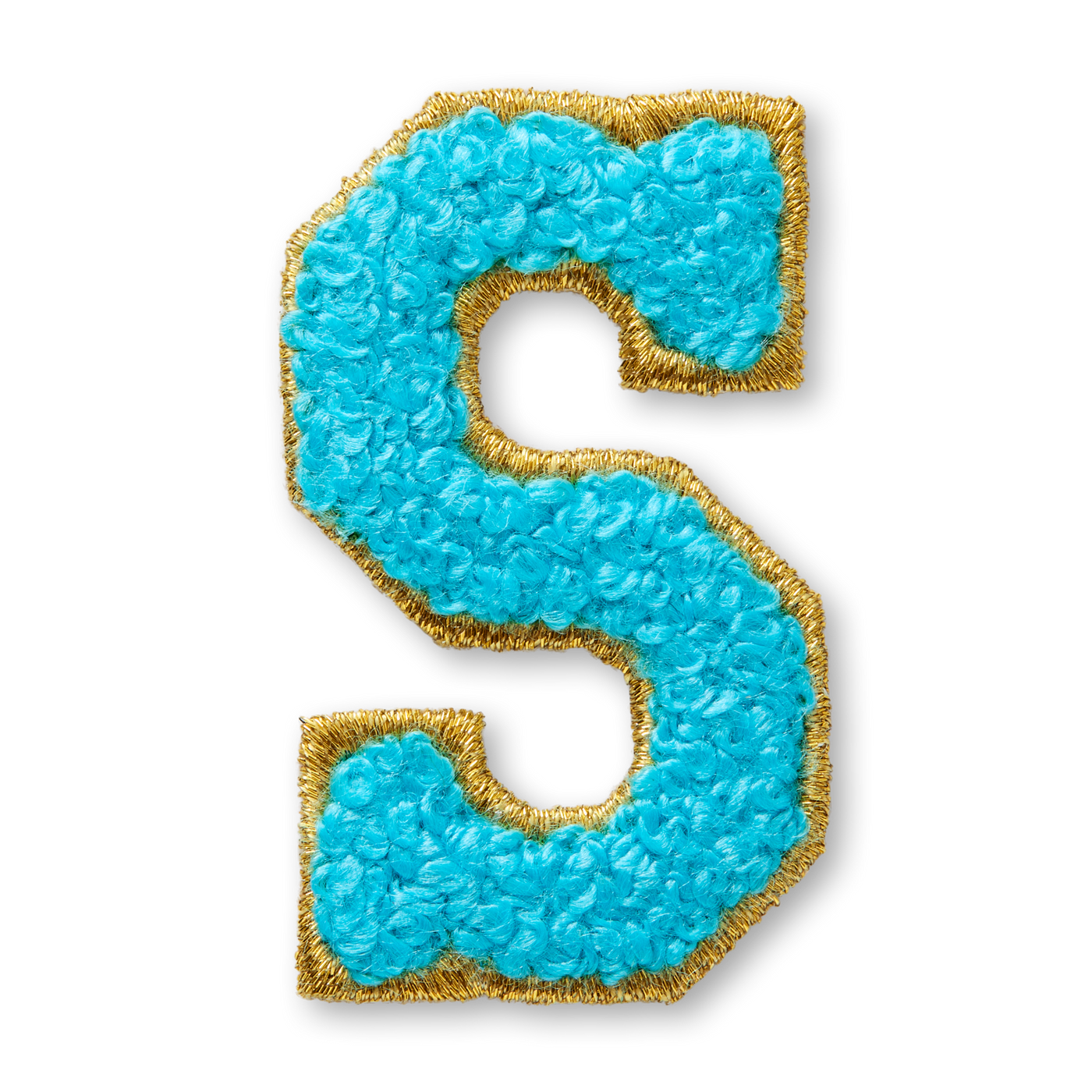 AG™ Letter S Stick-On Patch Z6