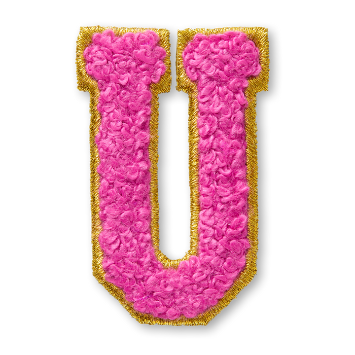 AG™ Letter U Stick-On Patch E3