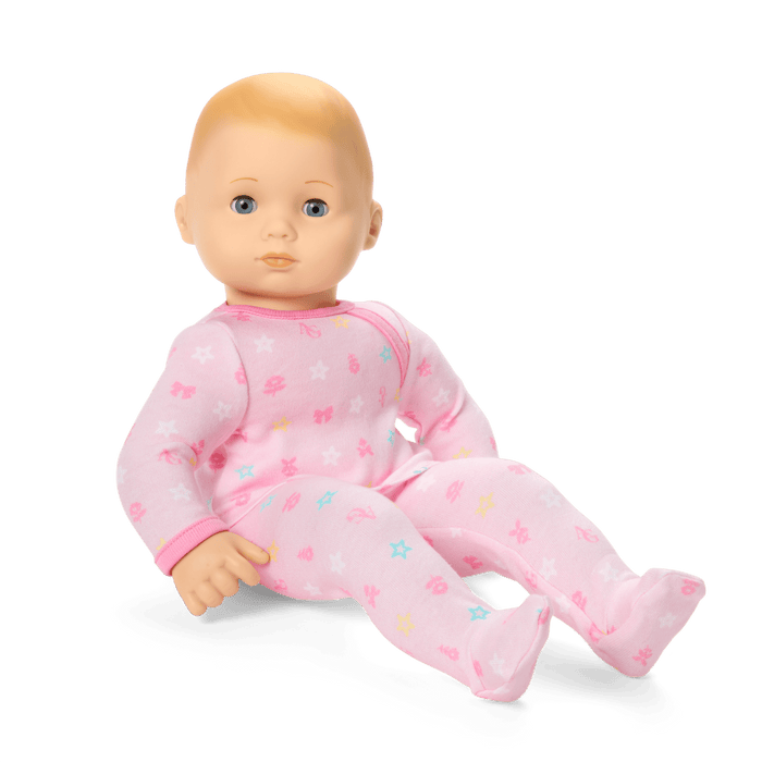 Bitty Baby® Doll #3 with blonde hair in Pastel Pink K1