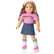 Truly Me™ 18-inch Doll #110 with wavy blonde hair W2