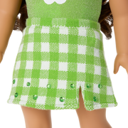 August Peridot Glow Outfit for 18-inch Dolls M7