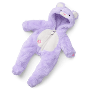 Lovable Lavender Bear One-Piece Outfit for Bitty Baby® Dolls R1