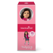 Truly Me™ 18-inch Doll #124 with straight black-brown hair F9