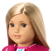 Truly Me™ 18-inch Doll #131 with straight blonde hair F7