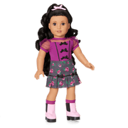 Bows & Blooms Outfit for 18-inch Dolls Z0