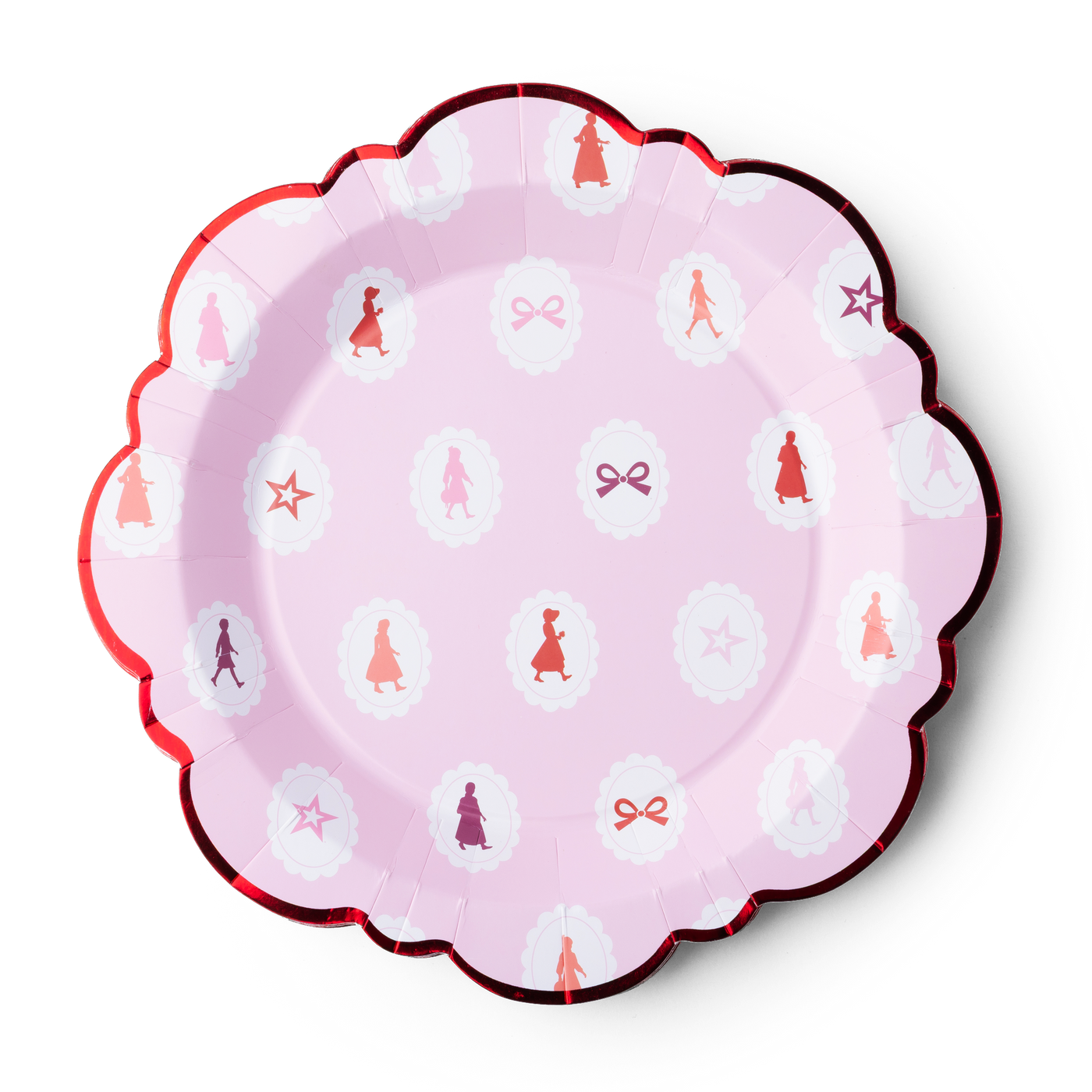 American Girl™ x Bonjour Fête Classic Characters Large Plates (Set of 8) O5