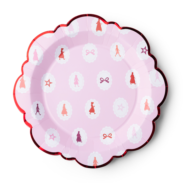 American Girl™ x Bonjour Fête Classic Characters Large Plates (Set of 8) O5