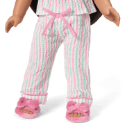 Raquel's™ Coastal Stripes Pajamas for 18-inch Dolls (Girl of the Year™ 2026) L5