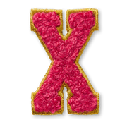 AG™ Letter X Stick-On Patch P5
