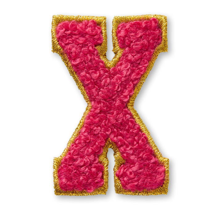 AG™ Letter X Stick-On Patch P5