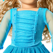 December Blue Brilliance Topaz Outfit for 18-inch Dolls L3