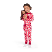 American Girl® x Hanna Andersson Berry Bright Stars Pajamas for Little Girls & Girls X5