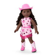 Glam Pink Cowgirl Outfit for 18-inch Dolls K0