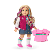 Truly Me™ 18-inch Doll #110 with wavy blonde hair W2