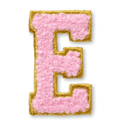 AG™ Letter E Stick-On Patch D3
