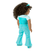 March Aquamarine Dream Outfit for 18-inch Dolls Y1