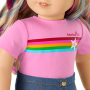 Truly Me™ 18-inch Doll #110 with wavy blonde hair W2