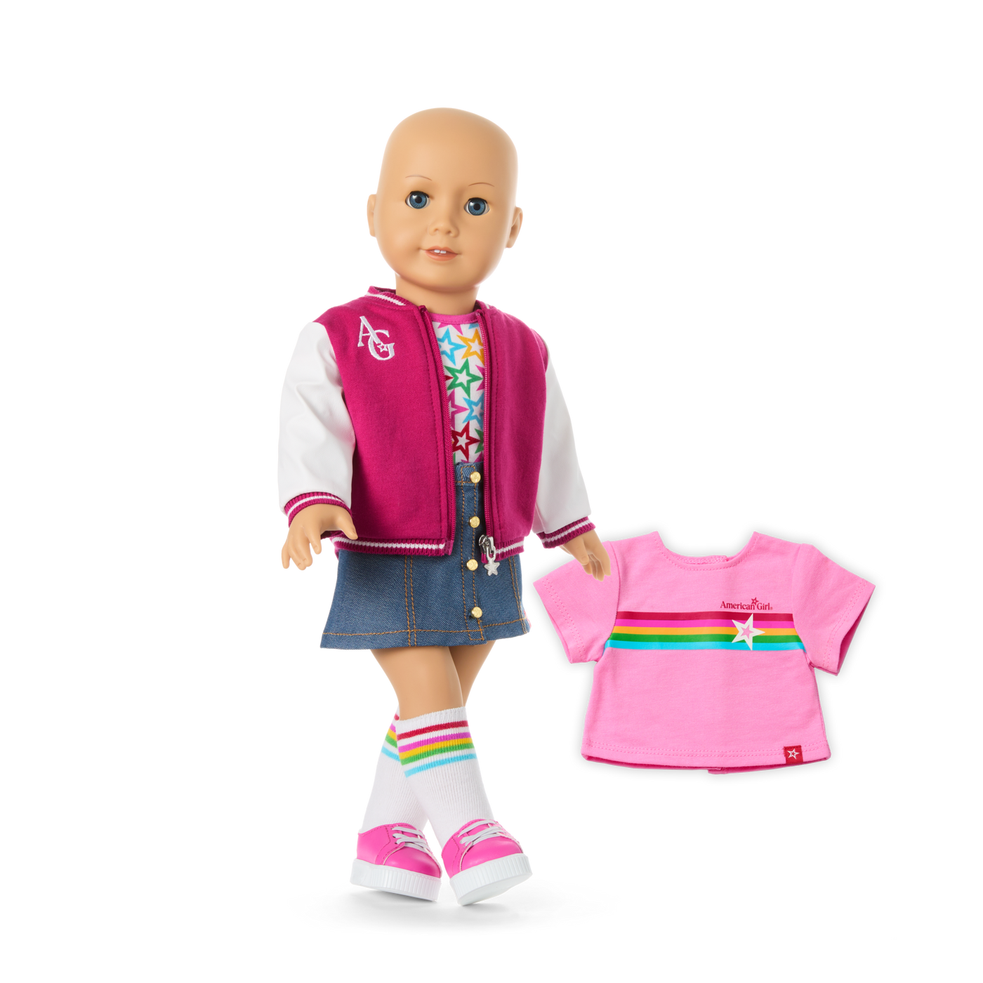 Truly Me™ 18-inch Doll #105 without hair P0