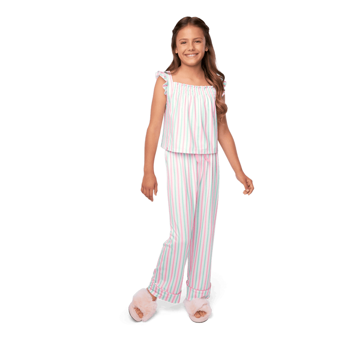 Raquel's™ Coastal Stripes Pajamas for Girls (Girl of the Year™ 2026) G5