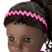 Pink Party-Ready Dress for 18-inch Dolls Q6