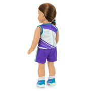 Star Player Basketball Outfit for 18-inch Dolls Q7