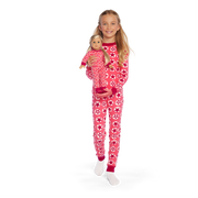 American Girl® x Hanna Andersson Berry Bright Stars Pajamas for Little Girls & Girls X5