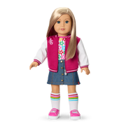 Truly Me™ 18-inch Doll #100 with straight layered blonde hair J0