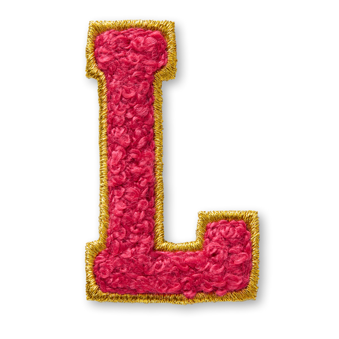 AG™ Letter L Stick-On Patch F4