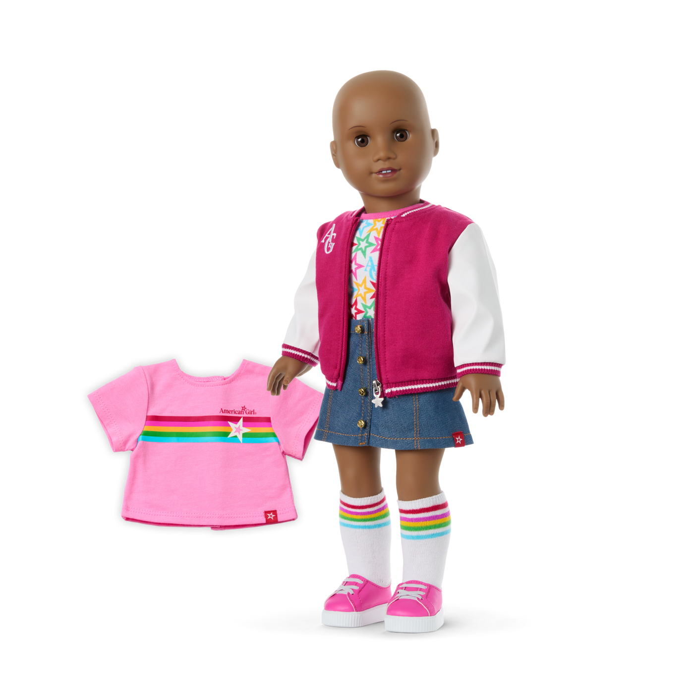 Truly Me™ 18-inch Doll #114 without hair U9