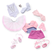 My First Ballet Recital Costume for 18-inch Dolls K9