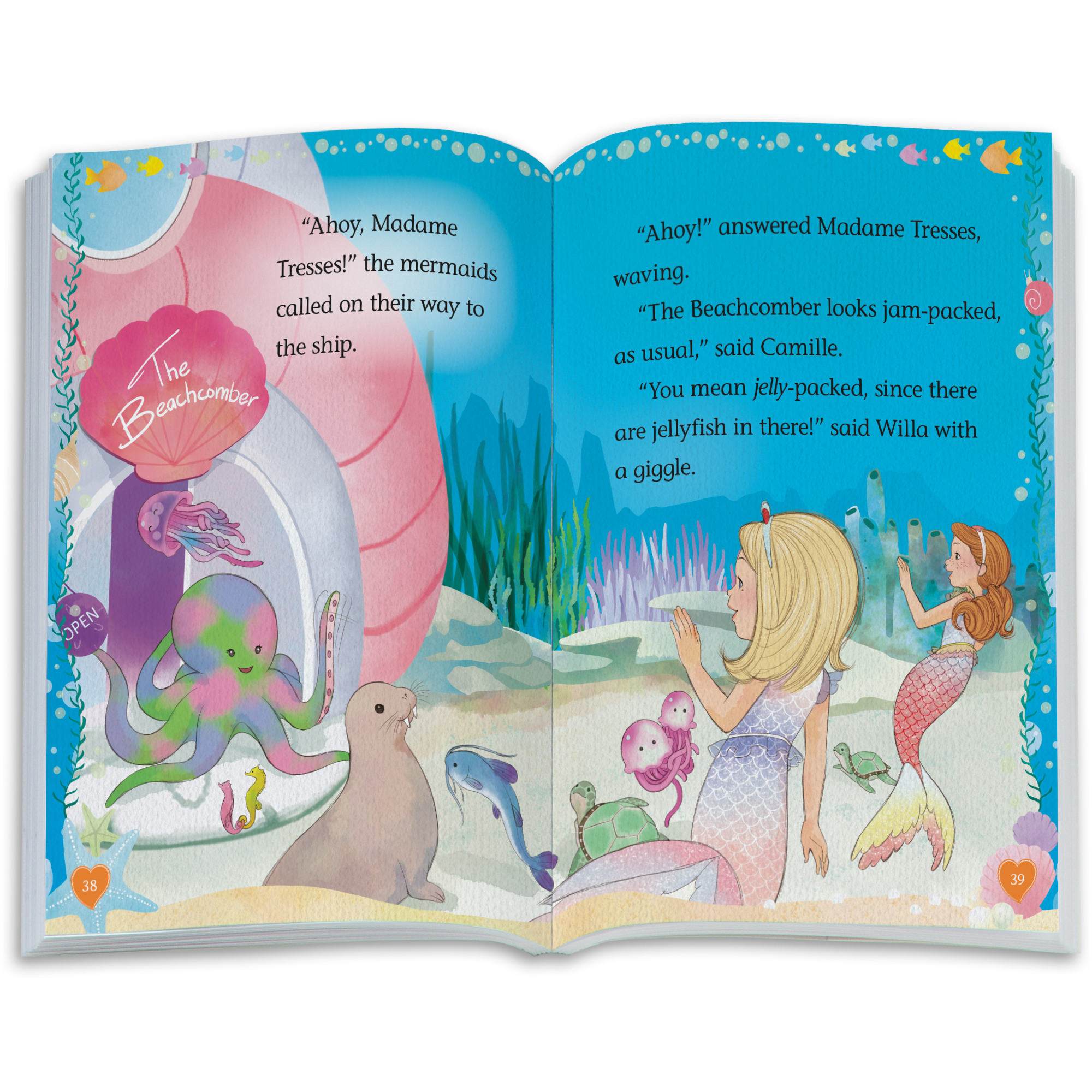 A Fin-tastic Surprise Book (WellieWishers™) D9