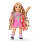 Long Hair Looks™ by Truly Me™ 18-inch Doll #133 & hair accessories I7