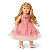 Maryellen’s™ Pretty Pink Dress for 18-inch Dolls (Historical Characters) W6