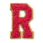 AG™ Letter R Stick-On Patch O7