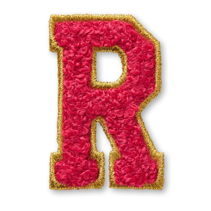 AG™ Letter R Stick-On Patch O7
